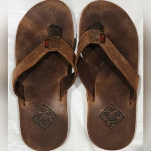 Vans men's sandals Chandler Tudor brown Summer flip flops size 8